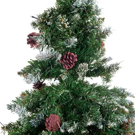 Beliani Weihnachtsbaum 180 cm Dunkelgrün