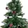 Beliani Weihnachtsbaum 180 cm Dunkelgrün