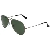 Ray Ban Aviator Large Metal RB3025 W0879 58-14 gunmetal/green classic