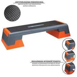 HMS Aerobic Step Schwarz/Orange