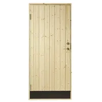 PLUS Nebeneingangstür, Profilverkleidung, inkl. Zarge, links, 886 x 1978 mm