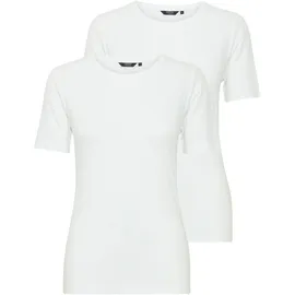 Oxmo T-Shirt OXJessa in Weiß | Gr.: XXL