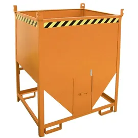 Bauer Südlohn Silobehälter SGS 100, lackiert, Gelborange