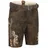 Nübler Trachtenlederhose NÜBLER "Lederhosen kurz Latz Hudson", Herren, Gr. 52, EURO, braun, Obermaterial: 100% Lammleder LEL., Hosen