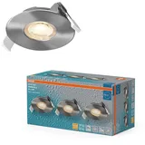 Osram Einbaustrahler 3er Set Satin-Nickel
