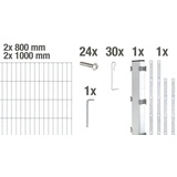 GAH ALBERTS Alberts Gabionen Anbauset Step2 200 x 180 cm feuerverzinkt, zE