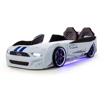 Autobett Must Rider 500 mit Türen in Weiß