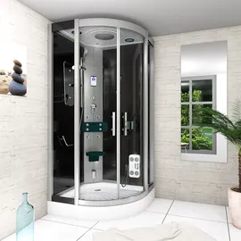 AcquaVapore Duschkabine Dusche D46-03T0 80x80 cm ohne 2k Scheiben Versiegelung