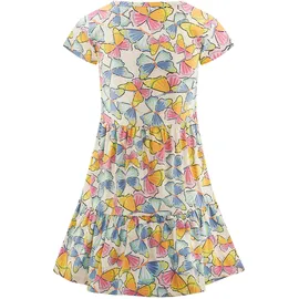 happy girls Sommerkleid HAPPY GIRLS, Mädchen, Gr. 110, EURO-Größen, beige, Stoff, 100% Baumwolle, normal, Kleider Sommerkleid