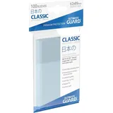 Ultimate Guard Sammelkarte Classic Soft Sleeves Japanische Größe Transparent (100)