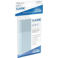 Ultimate Guard Sammelkarte Classic Soft Sleeves Japanische Größe Transparent (100)