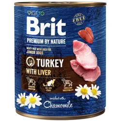Brit Premium by Nature Pute mit Leber 800g
