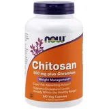 NOW Foods Chitosan 500 mg Plus Chrom Kapseln 240 St.