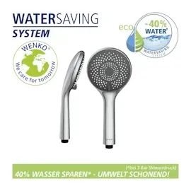 Wenko Brauseset Watersaving Chrom