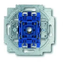 Busch-Jaeger Kreuzschalter-Einsatz, ohne Beleuchtung, blau, matt, Unterputz, IP20, 1f