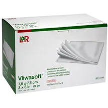 Acti Medi GmbH Vlieskompressen 7,5 x 7,5 cm steril 150 St.