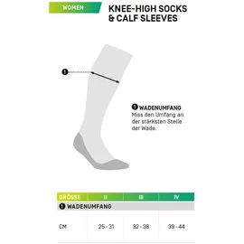 CEP Ski Merino Tall 3.0 Socken Damen schwarz