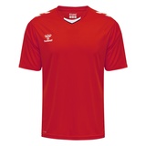 hummel XK Poly Trikot Herren Hmlcore Jersey S/S T-Shirt, True Red, XL