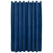 vidaXL Verdunkelungsvorhang mit Metallösen Smat Dunkelblau 290x245 cm