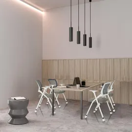 HJH Office Priority II W PU Grau