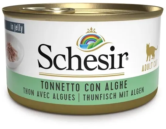 SCHESIR Thunfisch mit Algen in Gelee 85g