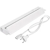 ledscom.de LED Unterbau-Leuchte LIWO 35cm, mit Anschlusskabel, schwenkbar, 538lm, weiß