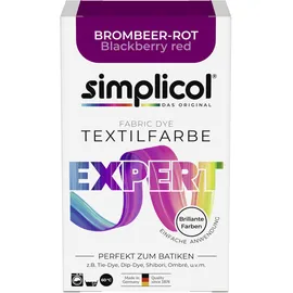 Heitmann Simplicol Textilfarbe expert Brombeer-Rot 150g