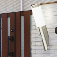 Außenleuchte Wandlampe Bewegungsmelder LED Edelstahl Hauswand Fackel Leuchte