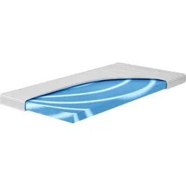 Ergodream Hn8 Gelschaum-Topper Top Klima Gel 200 x 200 cm Weiß