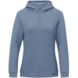 Jako Damen Zip Hoodie Pro Casual, smokey blue 42