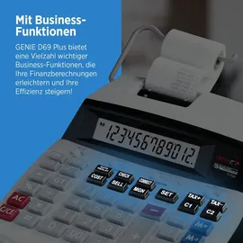 GENIE D69 Plus Druckender Tischrechner
