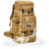 Militär Rucksack Herren, Wasserdicht Taktischer Bundeswehr Rucksack Backpack Für Herren Rucksack Wasserdichter Tagesrucksack 70L Militärischer Taktischer Rucksack Army Pack