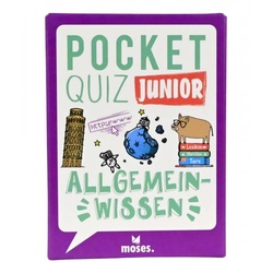 Moses Pocket Quiz junior - Allgemeinwissen