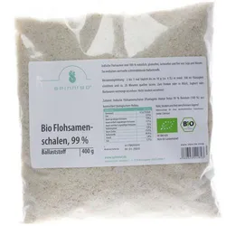 Flohsamenschalen Bio 99 % Reinheit 400 G