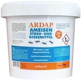 ARDAP Ameisen Streu- & Gießmittel 5Kg - Ameisengift draußen - bekämpfen Garten - Ameisenmittel, Ameisenvernichter für Rasen - Wirkt sofort, leichte Anwendung