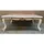 Casa Padrino Luxus Barock Couchtisch Weiß/Braun/Gold 120 x 83 x 50 cm