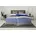 gestreift Blau 155 x 220 cm 2 x 80 x 80 cm