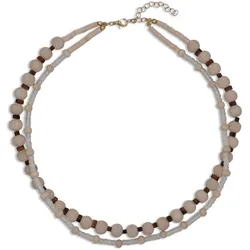 Firetti Collier »Nature-Dreams«, mit Holzperle Firetti beige-natur