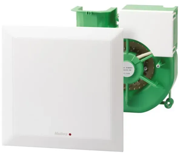 Helios Ventilator-Einsatz 08143 60 m3/h Volumenstrom, mit codierbarem Nachlauf/Intervallbetrieb