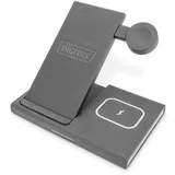 Digitus 3 in 1 Ladestation, wireless für Apple iWatch, Airpods, iPhone