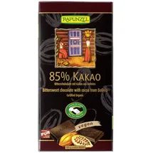 RAPUNZEL Bitterschokolade 85 % Kakao 80 g