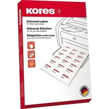 KORES Universaletiketten 7037 gelb 70 x 37 mm 2400 St.