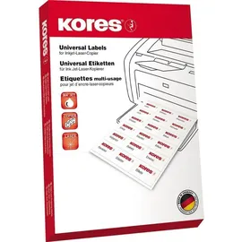 KORES Universaletiketten 7037 gelb 70 x 37 mm 2400 St.