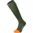 Lenz Heat Sock 4.1 Toe Cap Heizsocken grün/orange 45-47