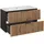 petits-meubles Waschtisch 100,2 x 57 x 46 cm Schwarz