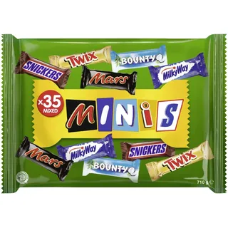 Minis MIXED Minis Schokoriegel 35 St./710,0 g