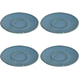 LEONARDO Espressountertasse 0,09 l Blau 4 St.