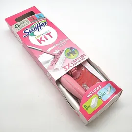 Swiffer KIT - 8x Boden Staubtücher + 3x Feuchte Bodentücher Limited Edition - Rosa