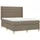 vidaXL Eloise 140 x 200 cm Taupe