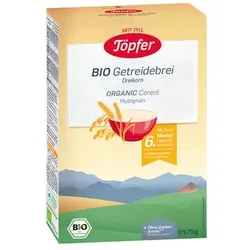 Töpfer Getreidebrei Bio Dreikorn 175 g nach dem 6. Monat